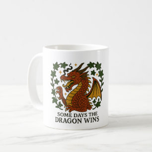Einige Tage gewinnt der Drache Kaffeetasse