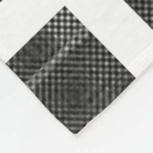 Einige Tartan aus dunkelgrauem, kleinem und abstra Fleecedecke