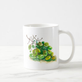 Einige Trauben Kaffeetasse