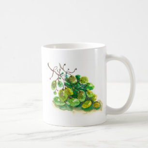 Einige Trauben Kaffeetasse