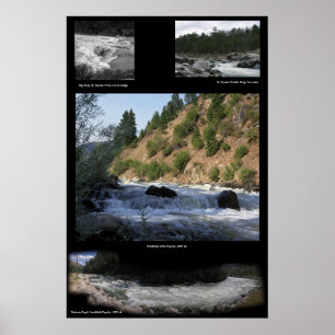 Einige Whitewater-Bilder Poster