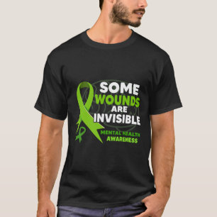 Einige Wunden sind unsichtbare Bänder Psychische G T-Shirt