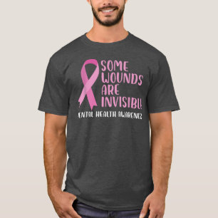 Einige Wunden sind unsichtbares Bewusstsein für ps T-Shirt