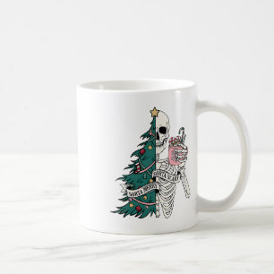 Einigermaßen Frohe Einigermaßen Gruselige Weihnach Kaffeetasse
