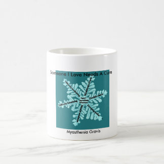 Einiges i-Liebe benötigt einen HeilungMyasthenia Kaffeetasse