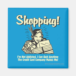 Einkauf: Ich bin nicht geduldet Magnet