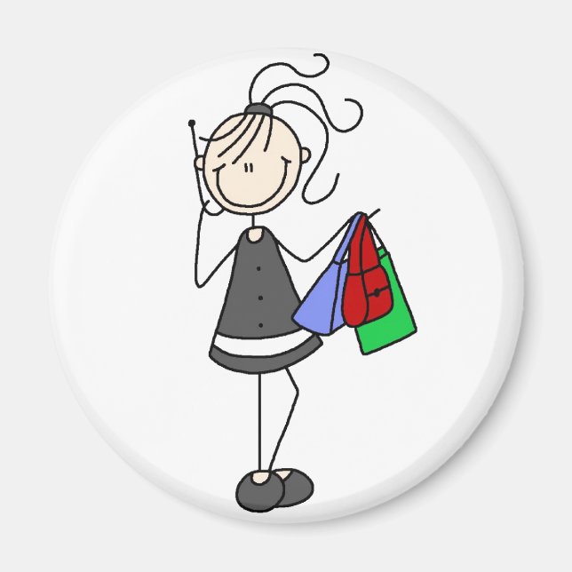 Einkauf im Handy-Magnet Magnet (Vorne)