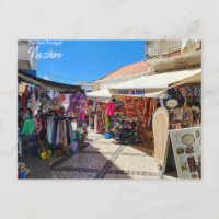 Einkäufe in Nazare, Portugal