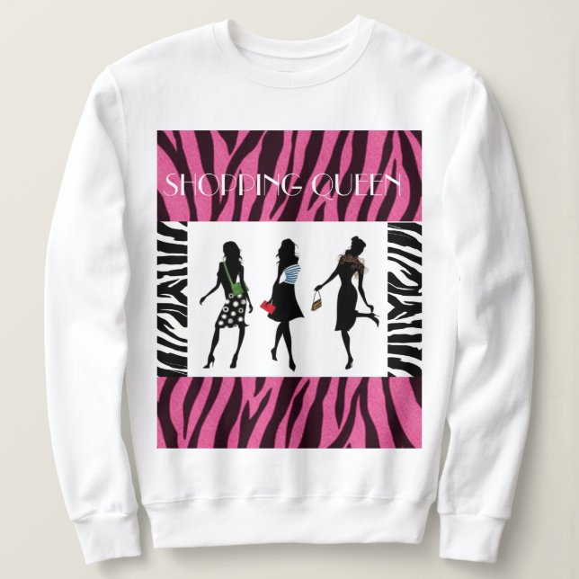 EINKAUFSDame Sweatshirt (Design vorne)