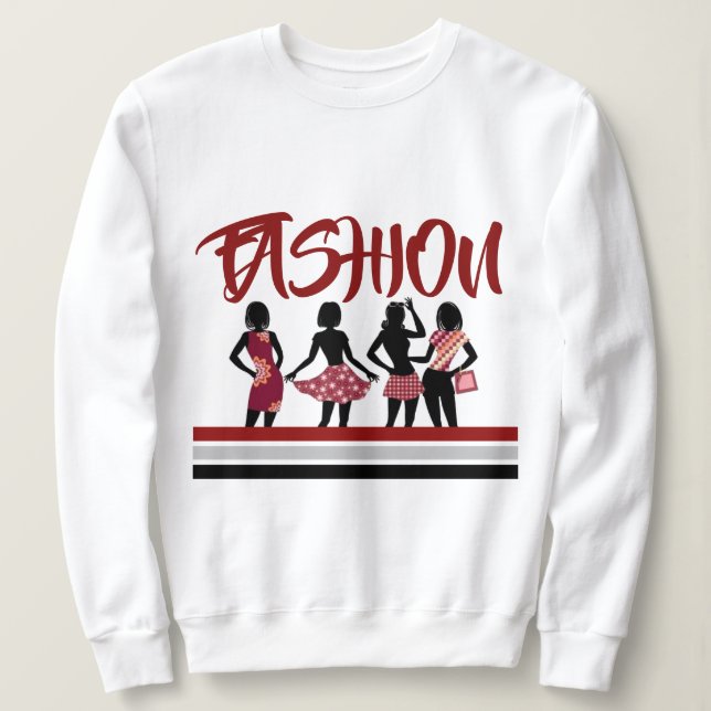 EINKAUFSDame Sweatshirt (Design vorne)