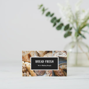Einkaufskarte für Bäckereien Visitenkarte