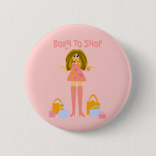 Einkaufsknopf Button