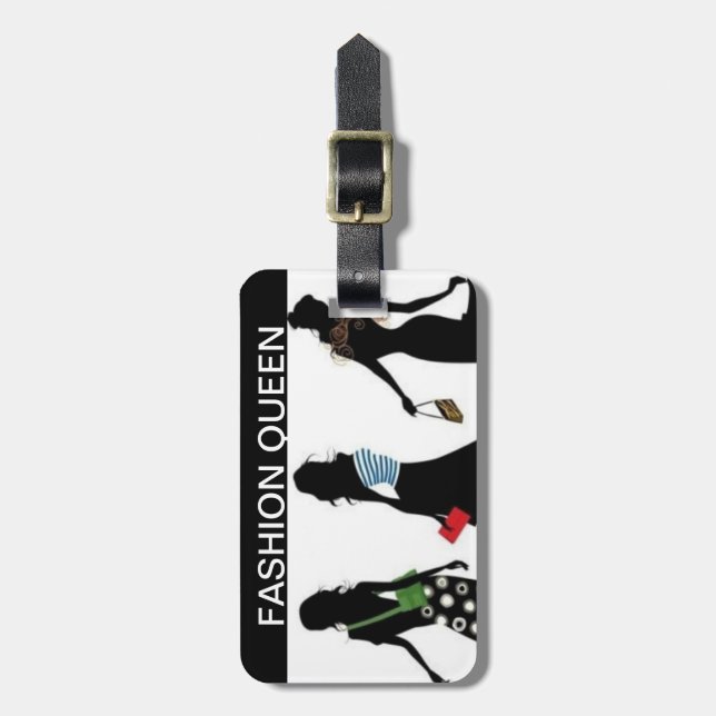 EINKAUFSkönigin-SAMMLUNG Gepäckanhänger (Vorderseite vertikal)