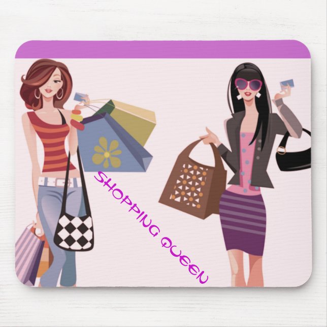 EINKAUFSkönigin-SAMMLUNG Mousepad (Vorne)