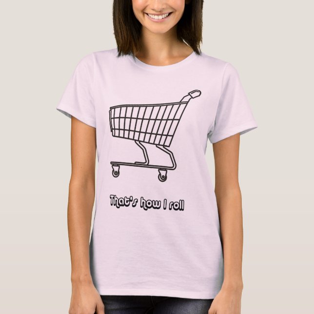 Einkaufskorb, so mache ich T-Shirt (Vorderseite)
