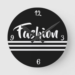 EINKAUFSQUEEN - RUNDSCHLIESSUNG RUNDE WANDUHR