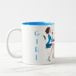 EINKAUFSQUEEN-SAMMLUNG 2-TONKAFFEE-TASSE ZWEIFARBIGE TASSE
