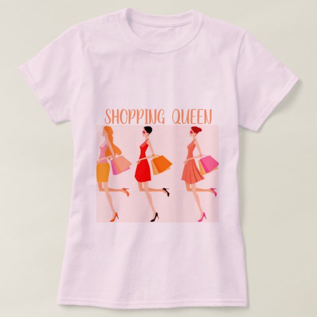 EINKAUFSQUEEN T-Shirt (Design vorne)