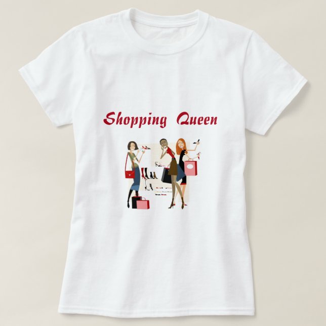 EINKAUFSQUEEN T-Shirt (Design vorne)