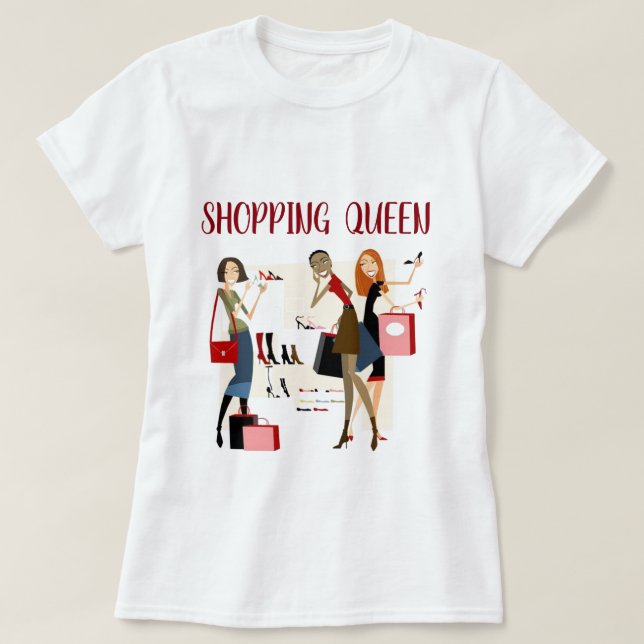 EINKAUFSQUEEN T-Shirt (Design vorne)