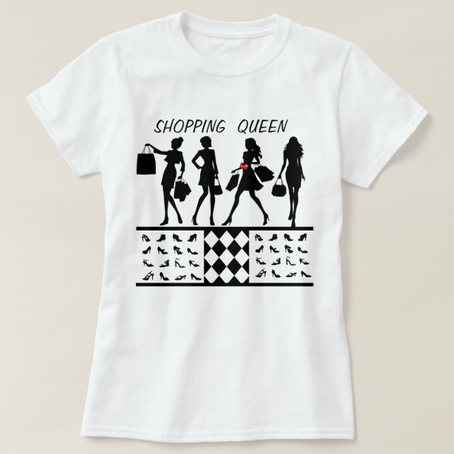 EINKAUFSQUEEN T-Shirt (Design vorne)