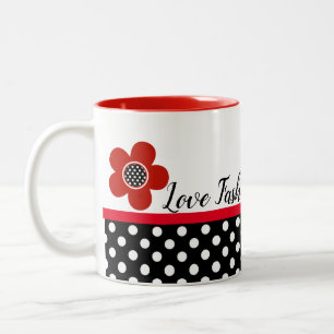 EINKAUFSQUEEN ZWEIFARBIGE TASSE
