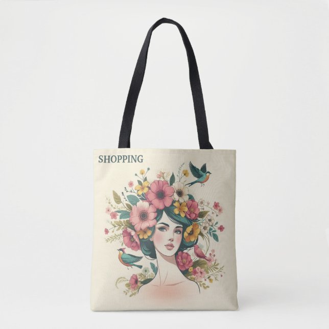 Einkaufstasche Kunstprint Var04 Tasche (Vorderseite)