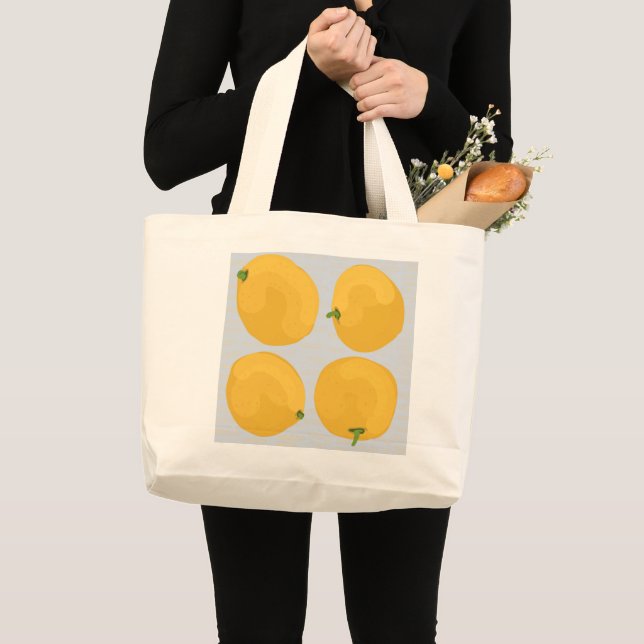 Einkaufstasche mit Orangen (Vorderseite (Produkt))