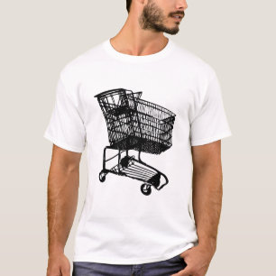 Einkaufswagen T-Shirt