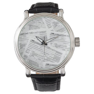 Einkommensteuer 1040 Formulare Armbanduhr