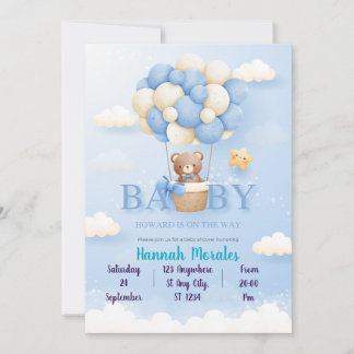 Einladende Babydusche Einladung