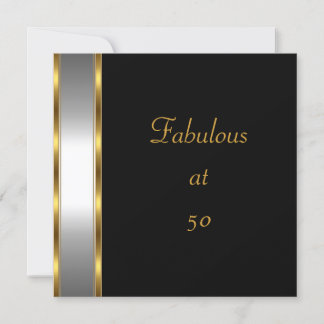 Einladende Geburtstagsparty Black Gold Fantastisch Einladung