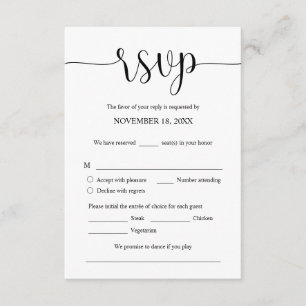 Einladende UAWG für Hochzeiten, Mahlzeiten Karte