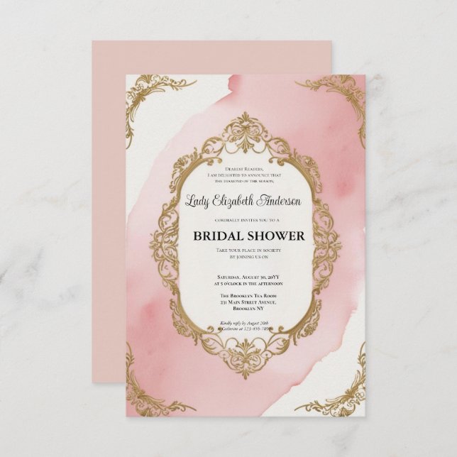 Einladung (Vorne/Hinten)