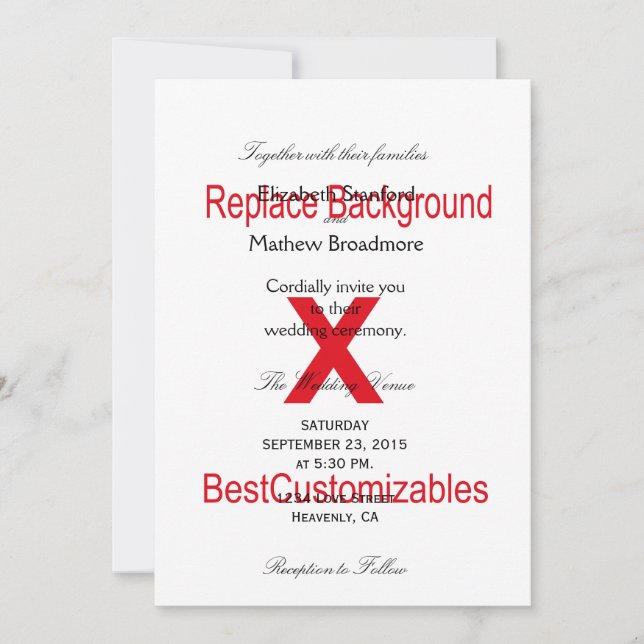 Einladung (Vorderseite)