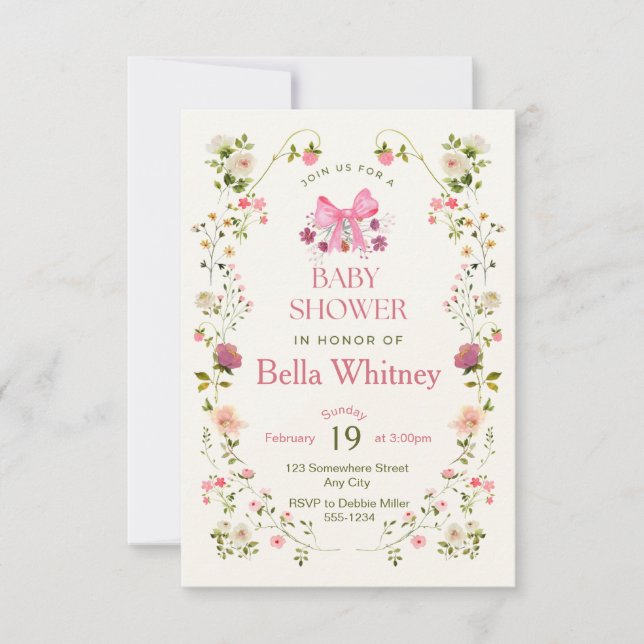 Einladung (Vorderseite)