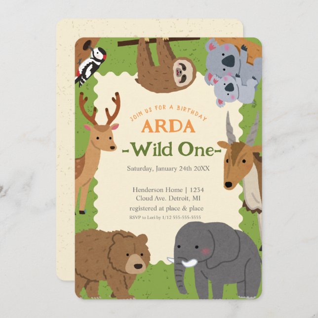 Einladung (Vorne/Hinten)