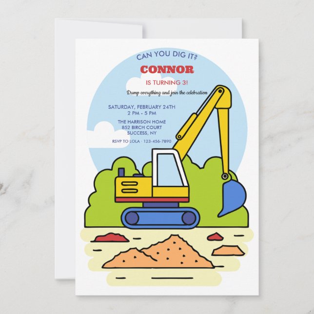 Einladung (Vorderseite)