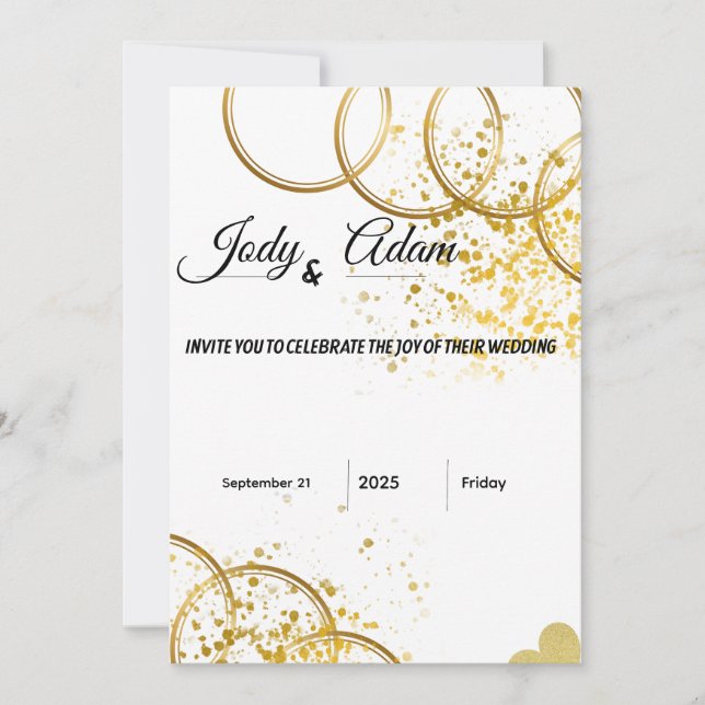 Einladung (Vorderseite)