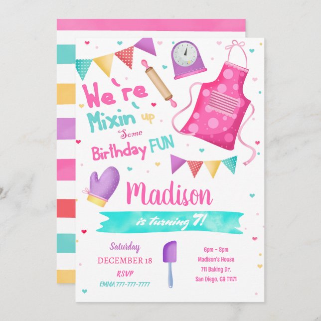 Einladung (Vorne/Hinten)