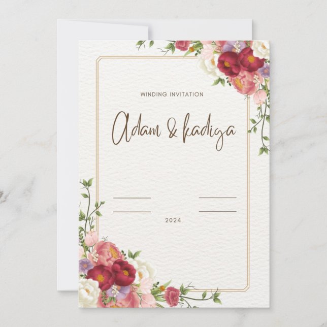 Einladung (Vorderseite)