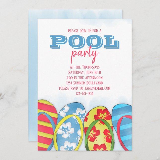 Einladung (Vorne/Hinten)