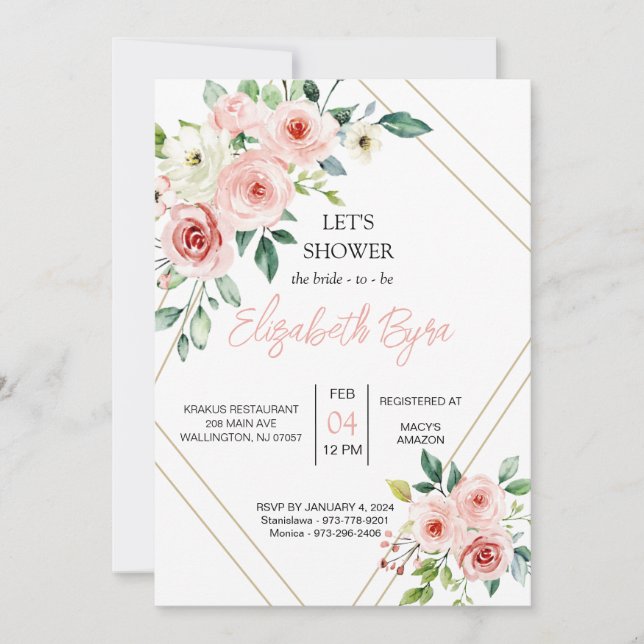 Einladung (Vorderseite)