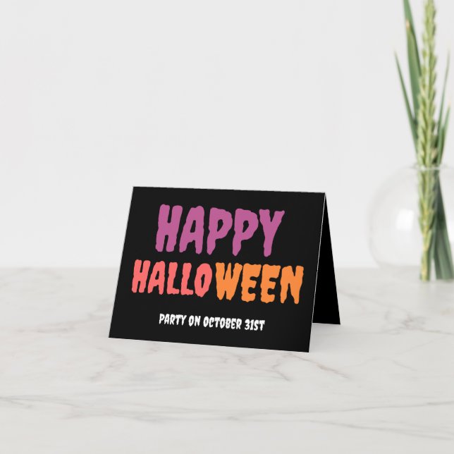 Einladung (Vorderseite)