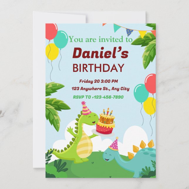 Einladung (Vorderseite)