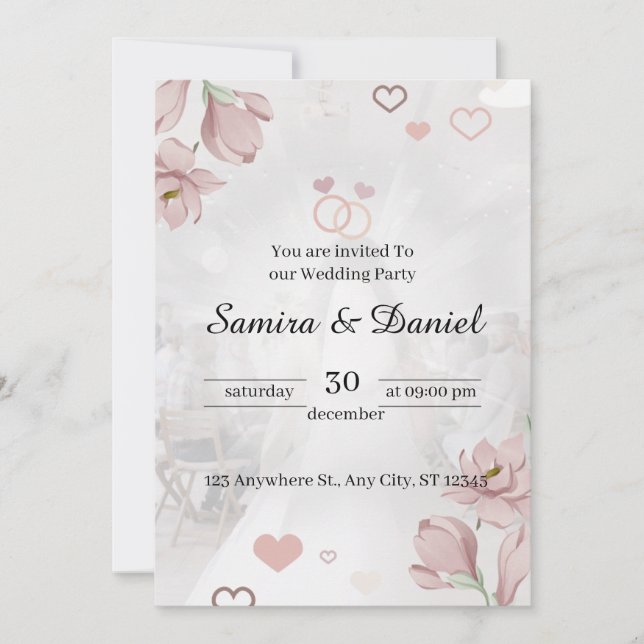 Einladung (Vorderseite)