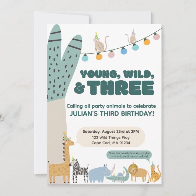 Einladung (Vorderseite)