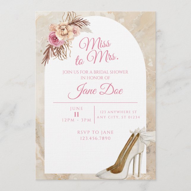 Einladung (Vorderseite)