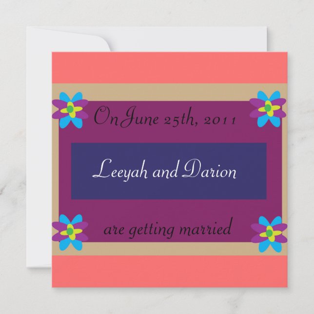 Einladung (Vorderseite)