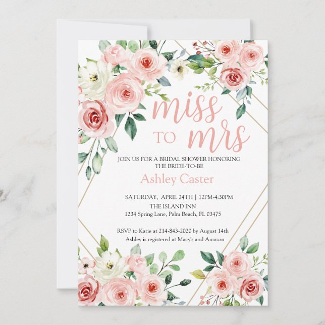 Einladung (Vorderseite)